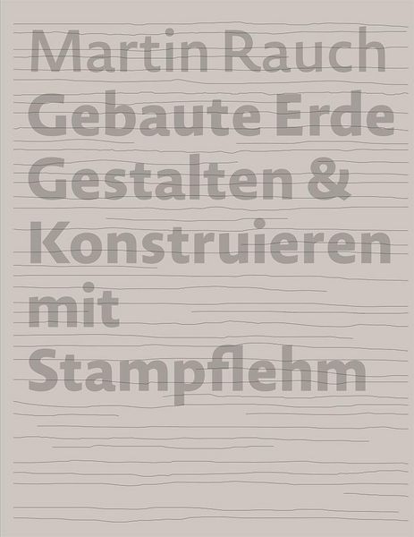 Produktbild: Martin Rauch Gebaute Erde