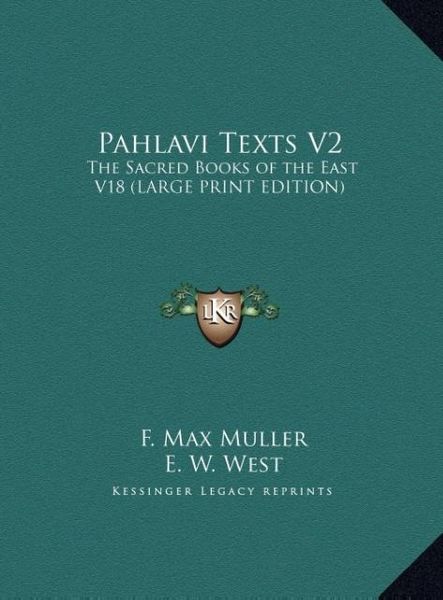 Produktbild: Pahlavi Texts V2