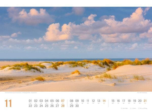 Produktbild: Nordsee ReiseLust Kalender 2027 | von Ostfriesland bis nach Sylt
