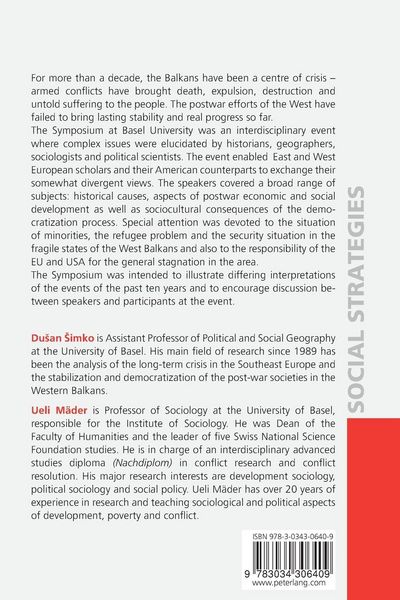 Produktbild: Stabilization and Progress in the Western Balkans