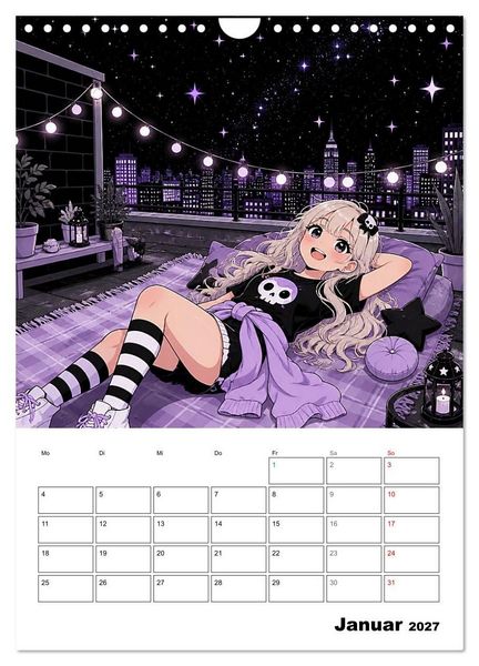 Produktbild: Kim, eben anders normal (Wandkalender 2027 DIN A4 hoch), CALVENDO Monatskalender
