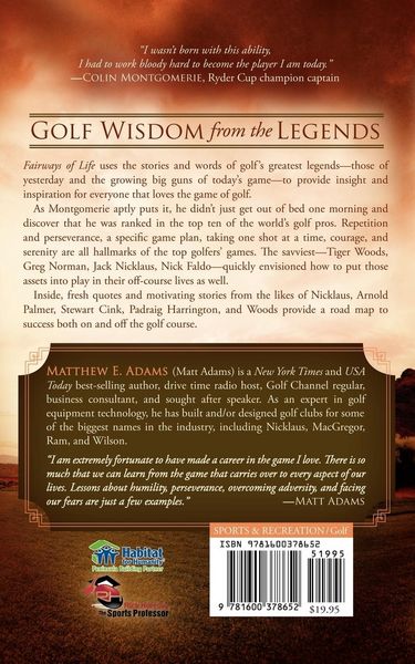 Produktbild: Golf Wisdom From the Legends