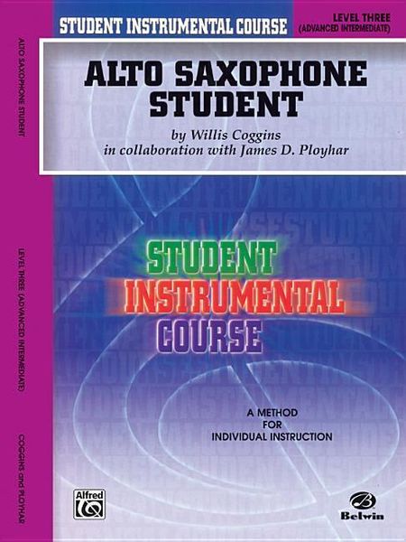 Produktbild: Coggins, W: Alto Saxophone Student, Level Three