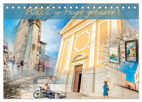 Produktbild: POREC in Magie getaucht! (Tischkalender 2026 DIN A5 quer), CALVENDO Monatskalender