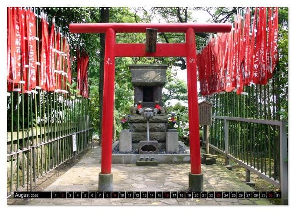 Produktbild: Tempel, Schreine und Burgen Japans (Wandkalender 2026 DIN A2 quer), CALVENDO Monatskalender