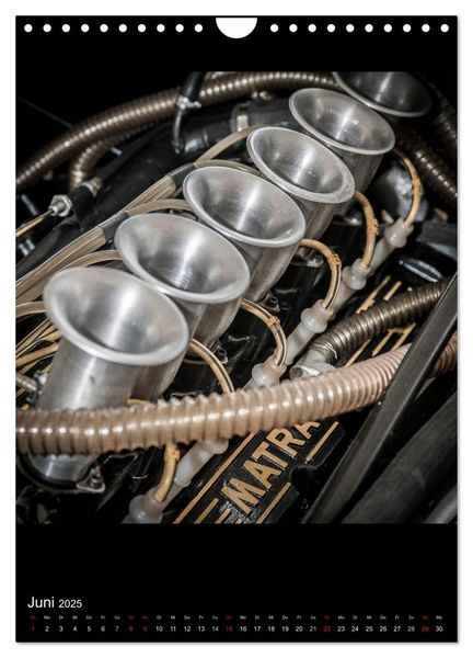 Produktbild: Klassische Rennmotoren (Wandkalender 2025 DIN A4 hoch), CALVENDO Monatskalender