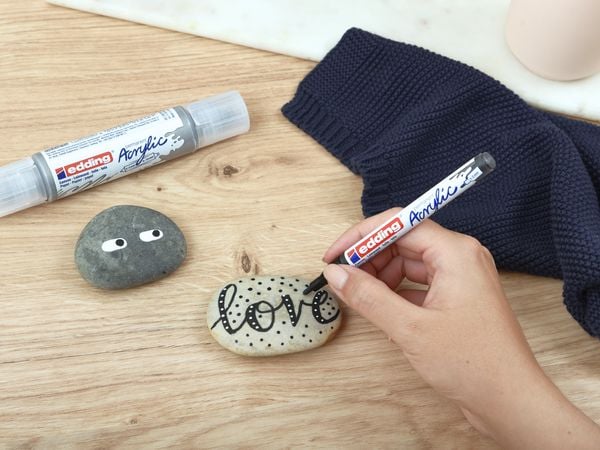 Produktbild: edding 5300 Acrylmarker fein 5er-Set basic