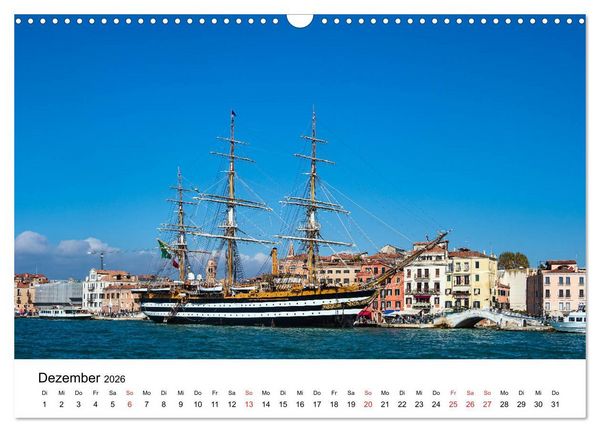 Produktbild: Unterwegs in Venedig (Wandkalender 2026 DIN A3 quer), CALVENDO Monatskalender