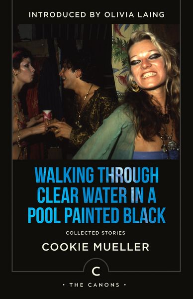 Produktbild: Walking Through Clear Water In a Pool Painted Black