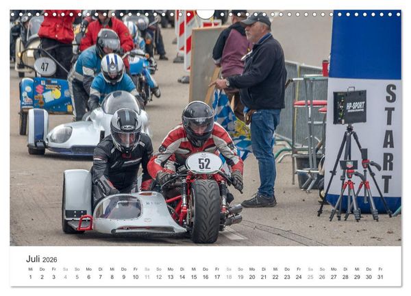 Produktbild: Motorradgespanne am Jochpass (Wandkalender 2026 DIN A3 quer), CALVENDO Monatskalender
