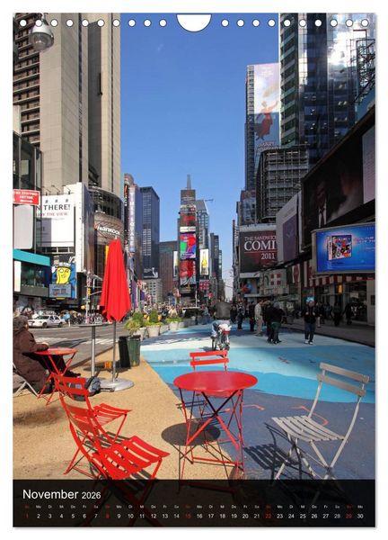 Produktbild: New York (Wandkalender 2026 DIN A4 hoch), CALVENDO Monatskalender