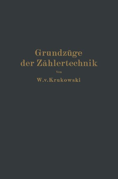 Produktbild: Grundz&uuml;ge der Z&auml;hlertechnik