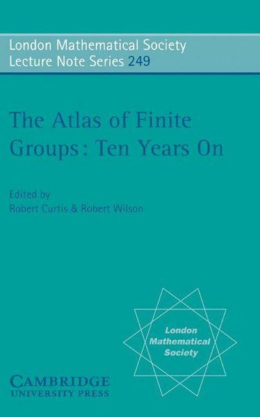 Produktbild: The Atlas of Finite Groups - Ten Years on