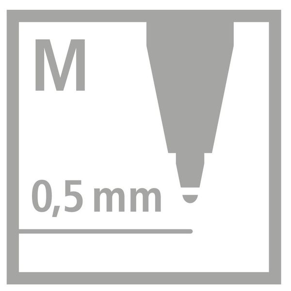 STABILO Druck-Kugelschreiber pointball blau 2er Set