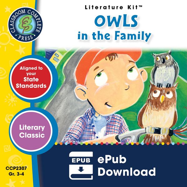 Produktbild: Owls in the Family - Literature Kit Gr. 3-4