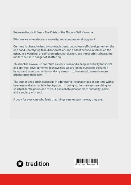 Produktbild: Between Hubris & Fear: The Crisis of the Modern Self Volume I