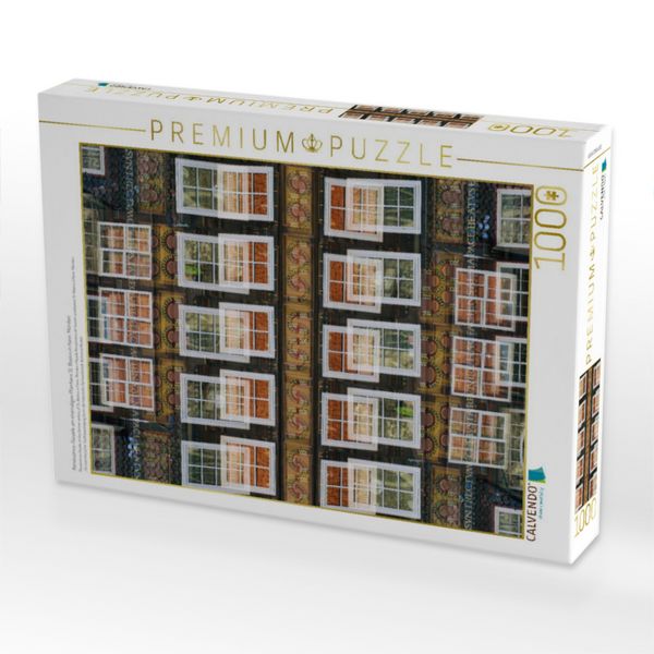 Produktbild: CALVENDO Puzzle Renaissance-Fassade am ehemaligen Pfarrhaus St. Blasius in Hann. M&uuml;nden | 1000 Teile Lege-Gr&ouml;&szlig;e 64x48cm Foto-Puzzle f&uuml;r gl&uuml;ckliche Stunden