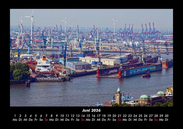Produktbild: Schiffe 2026 Fotokalender DIN A3