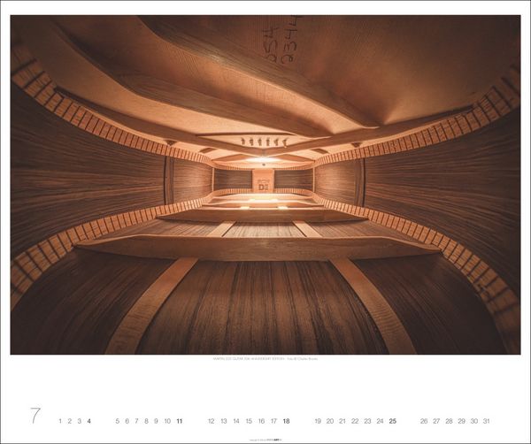Produktbild: Architecture in Music Kalender 2027 - Musikinstrumente von innen