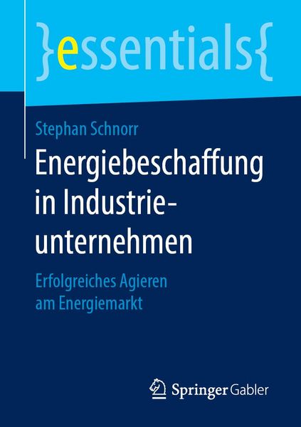 Produktbild: Energiebeschaffung in Industrieunternehmen