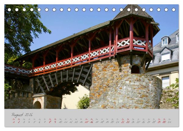 Produktbild: Wiesbaden Die Kurstadt im Rheingau (Tischkalender 2026 DIN A5 quer), CALVENDO Monatskalender
