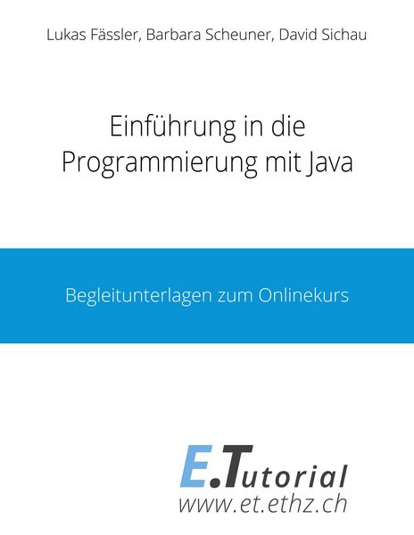 Produktbild: Einf&uuml;hrung in die Programmierung mit Java