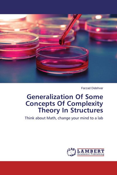 Produktbild: Generalization Of Some Concepts Of Complexity Theory In Structures