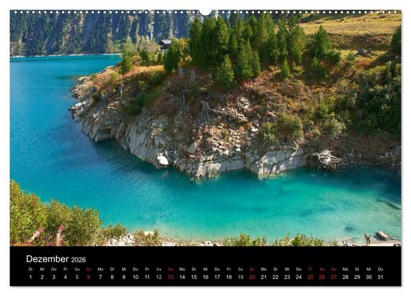 Produktbild: TIROL - Der Berliner H&ouml;henweg (Wandkalender 2026 DIN A2 quer), CALVENDO Monatskalender