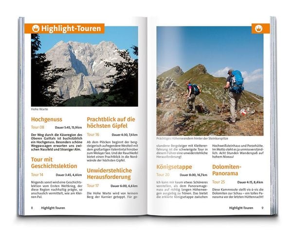 Produktbild: KOMPASS Wanderf&uuml;hrer Karnischer H&ouml;henweg, Von Th&ouml;rl-Maglern nach Sillian, Mit Varianten und Gipfeln, 28 Touren mit Extra-Tourenkarte