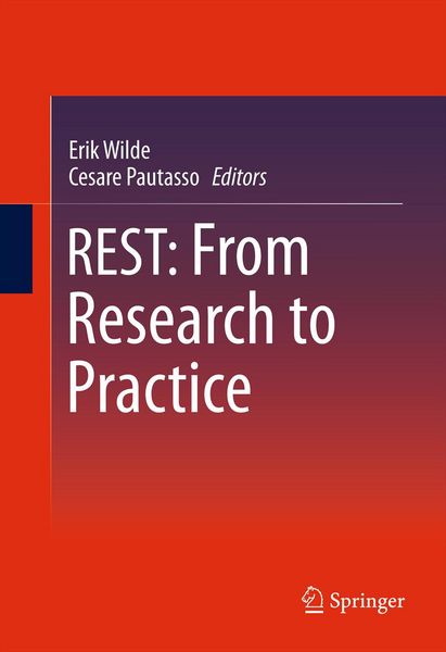 Produktbild: REST: From Research to Practice