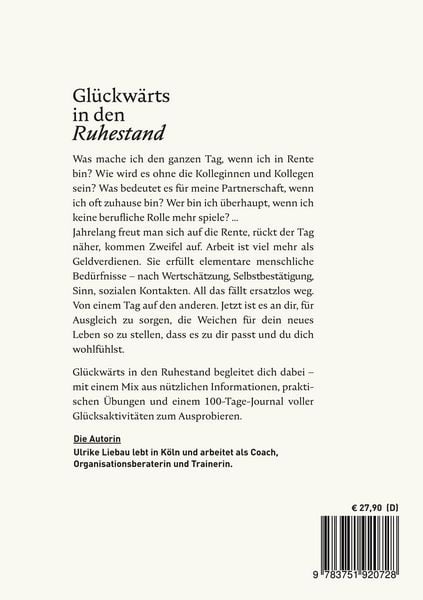 Produktbild: Gl&uuml;ckw&auml;rts in den Ruhestand