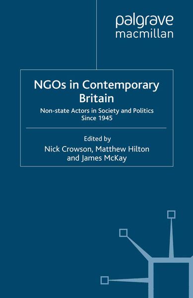 Produktbild: NGOs in Contemporary Britain