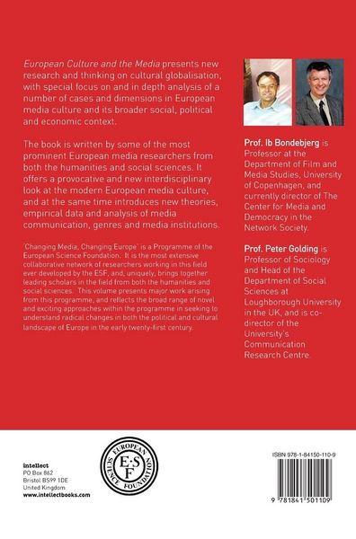 Produktbild: European Culture and the Media