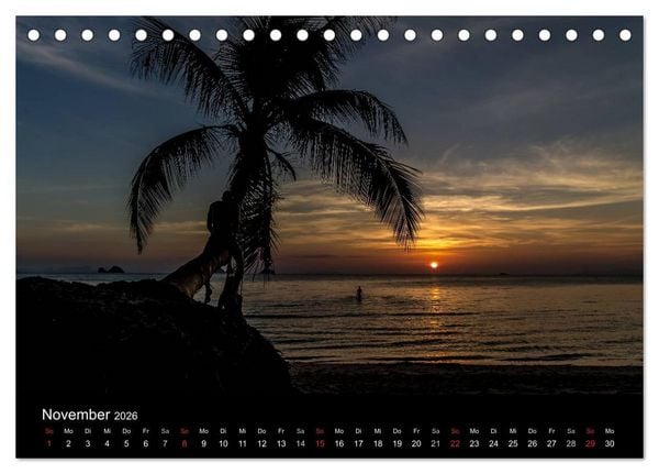 Produktbild: Koh Samui (Tischkalender 2026 DIN A5 quer), CALVENDO Monatskalender