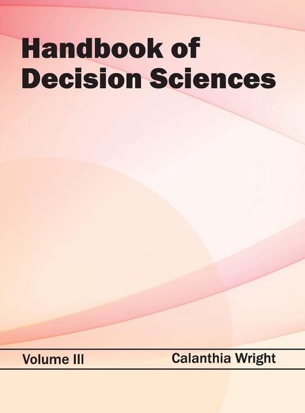 Produktbild: Handbook of Decision Sciences