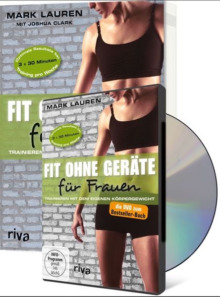 Produktbild: Fit ohne Ger&auml;te f&uuml;r Frauen (Buch + DVD - Bundle)