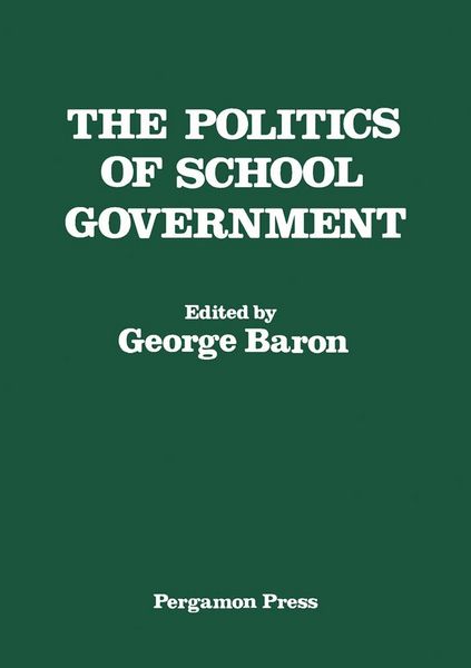 Produktbild: The Politics of School Government