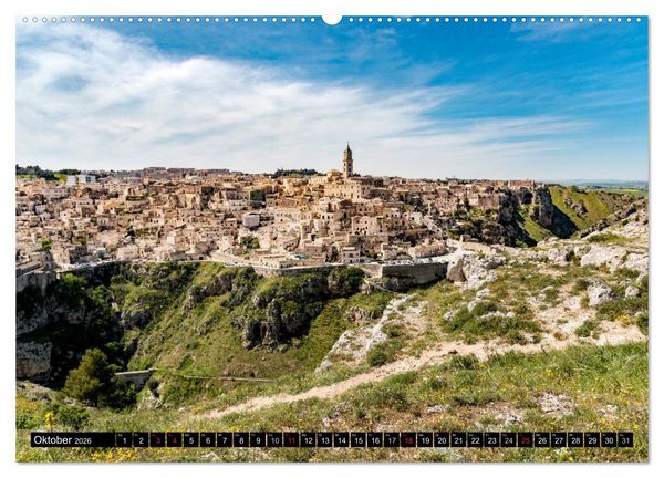 Produktbild: Matera (Wandkalender 2026 DIN A2 quer), CALVENDO Monatskalender