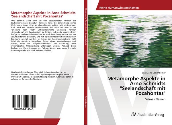 Produktbild: Metamorphe Aspekte in Arno Schmidts "Seelandschaft mit Pocahontas"