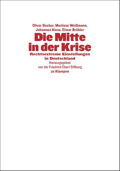 Produktbild: Die Mitte in der Krise