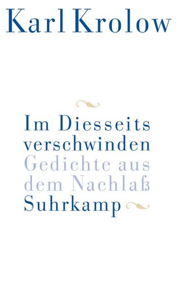 Produktbild: Im Diesseits verschwinden