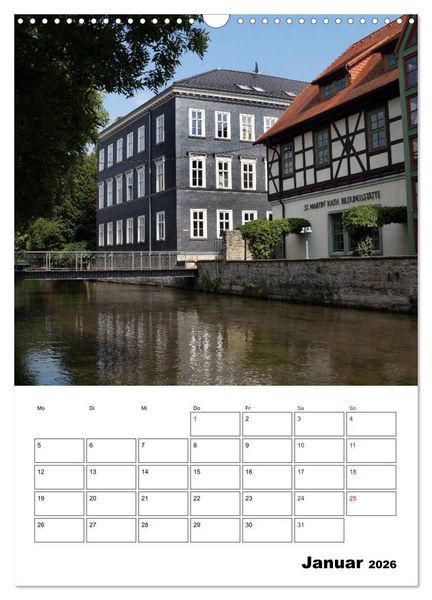 Produktbild: Mein Erfurt (Wandkalender 2026 DIN A3 hoch), CALVENDO Monatskalender