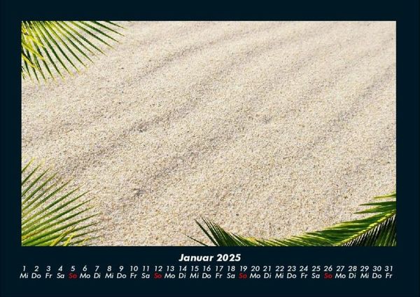 Produktbild: Str&auml;nde der Welt 2025 Fotokalender DIN A4