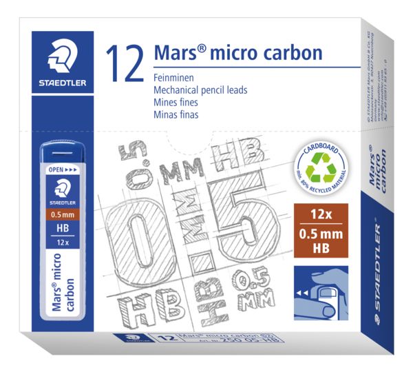 Produktbild: STAEDTLER Feinmine, Filmmine Feinmine Mars&reg; micro carbon 250