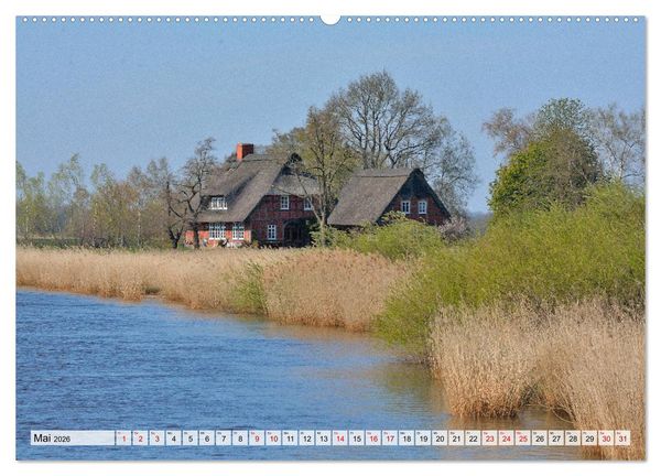 Produktbild: Hochwasser als Teil der Umwelt (hochwertiger Premium Wandkalender 2026 DIN A2 quer), Kunstdruck in Hochglanz