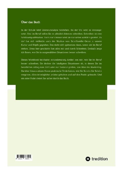 Produktbild: Workbook: So schreiben Sie im Beruf