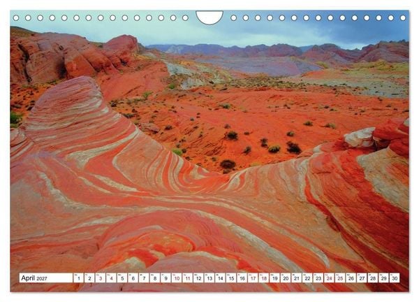 Produktbild: Naturwunder und Nationalparks der amerikanischen Westk&uuml;ste (Wandkalender 2027 DIN A4 quer), CALVENDO Monatskalender