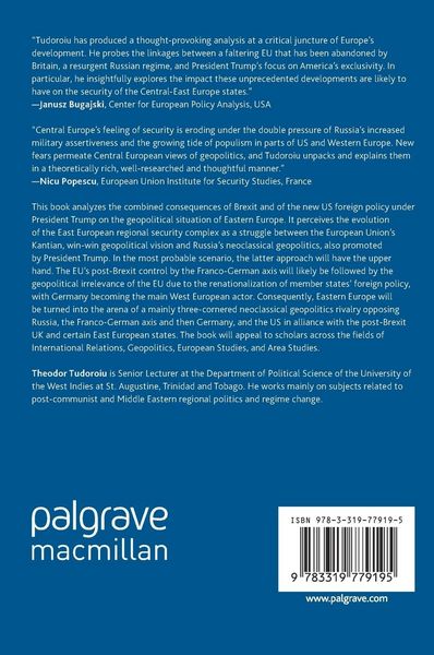 Produktbild: Brexit, President Trump, and the Changing Geopolitics of Eastern Europe