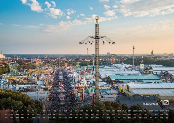 Produktbild: M&uuml;nchen - Zwischen Alpenblick und Altstadtflair - 2027 - Kalender DIN A2