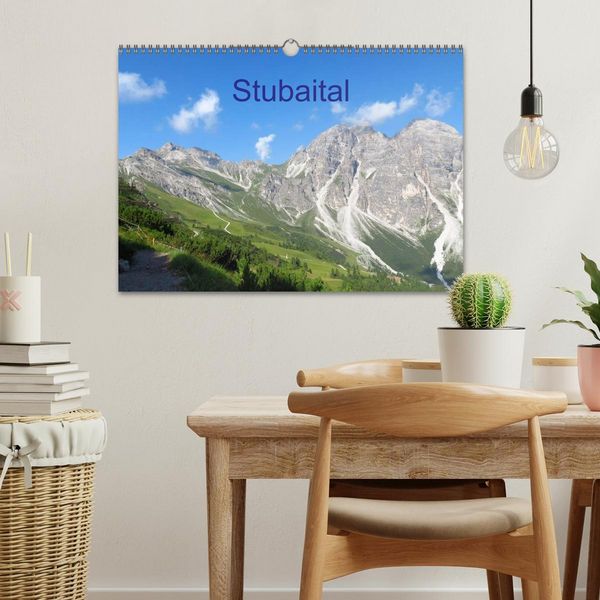 Produktbild: Stubaital (Wandkalender 2026 DIN A3 quer), CALVENDO Monatskalender